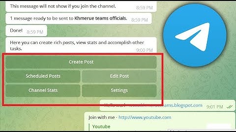 How to create click button on Telegram | Create URL link button on Telegram Bot