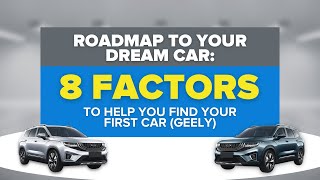 Roadmap to Your Dream Car: 8 Factors to Help You Find Your First Car | Chinkee Tan