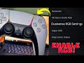 How To Enable RGB Lights on PS5 Controller