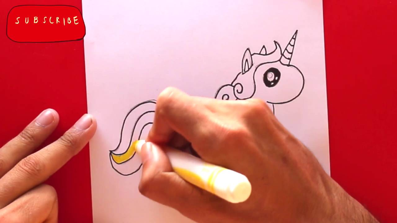 How To Draw A Unicorn For Kids Easy Things To Draw Youtube