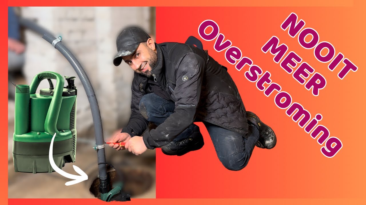 Nooit meer kelder overstromingen met DAB Verty Nova. Hoe werkt het en hoe moet je installeren