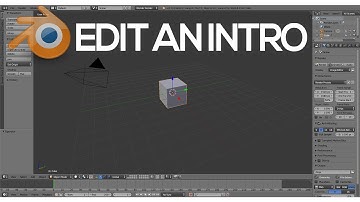 How to edit an intro template in blender | 2016