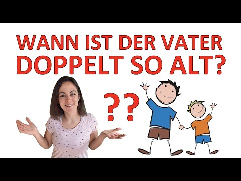 Video: Was heißt doppelt so alt?