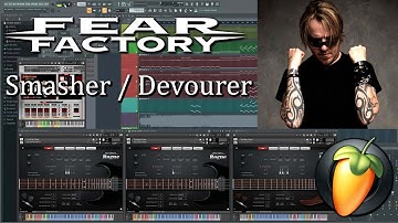 Fear Factory - Smasher / Devourer (FL STUDIO INSTRUMENTAL COVER / SHREDDAGE 3) FLP / MIDI