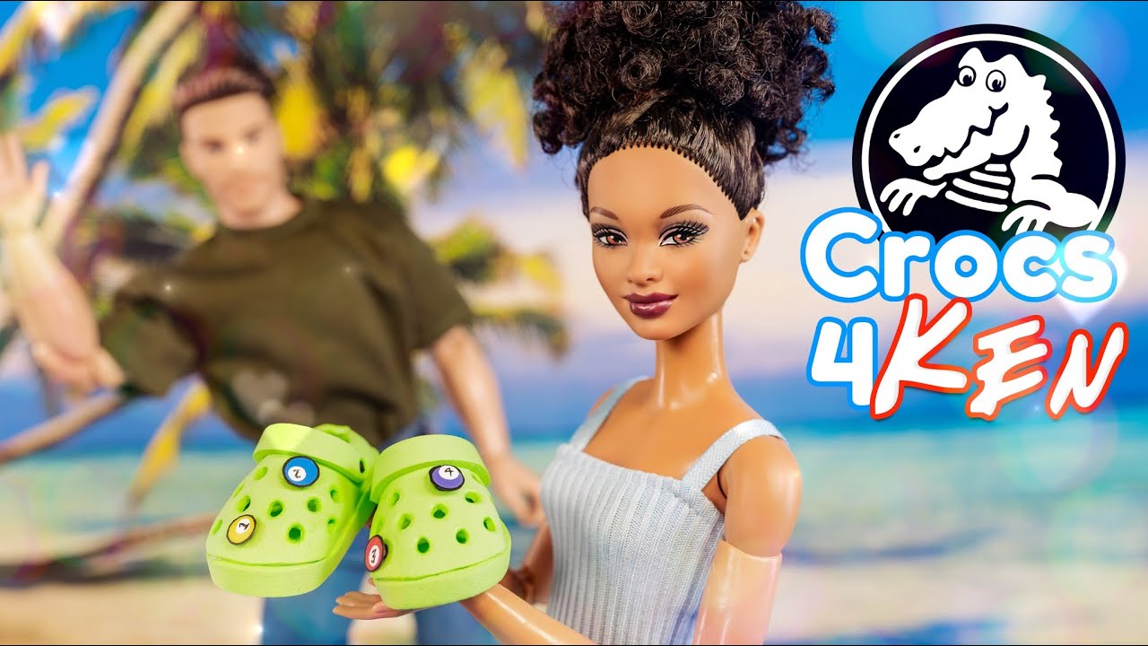 How To Make Miniature Crocs For Ken Dolls Make It Mini Spa Happy