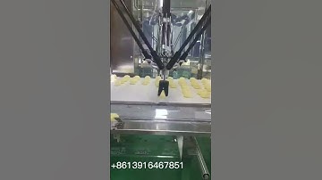 Delta robot spider arm sorting machine for steamed bun