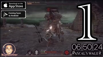 Pascal’s Wager Speed-run walkthrough part one: Heggem / Maddened Ascetic Boss Battle