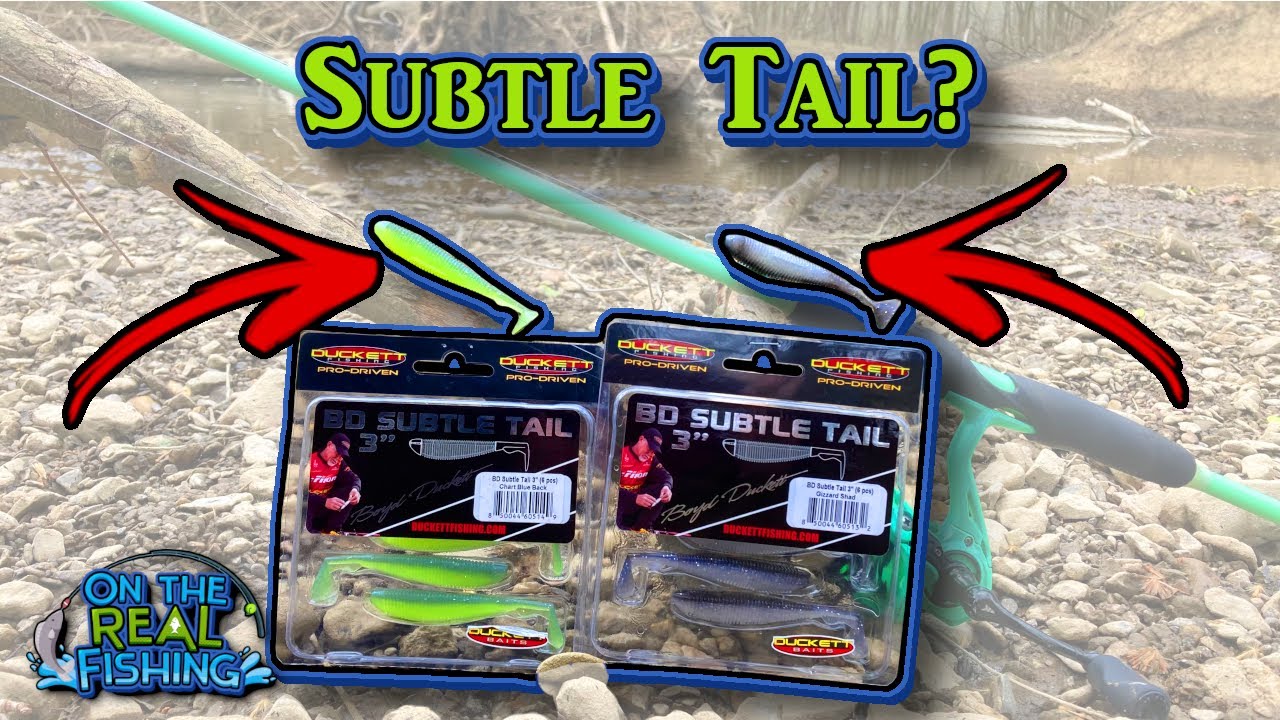 Early Spring Creek Fishing with the Duckett 3″ Subtle Tail Swimbait