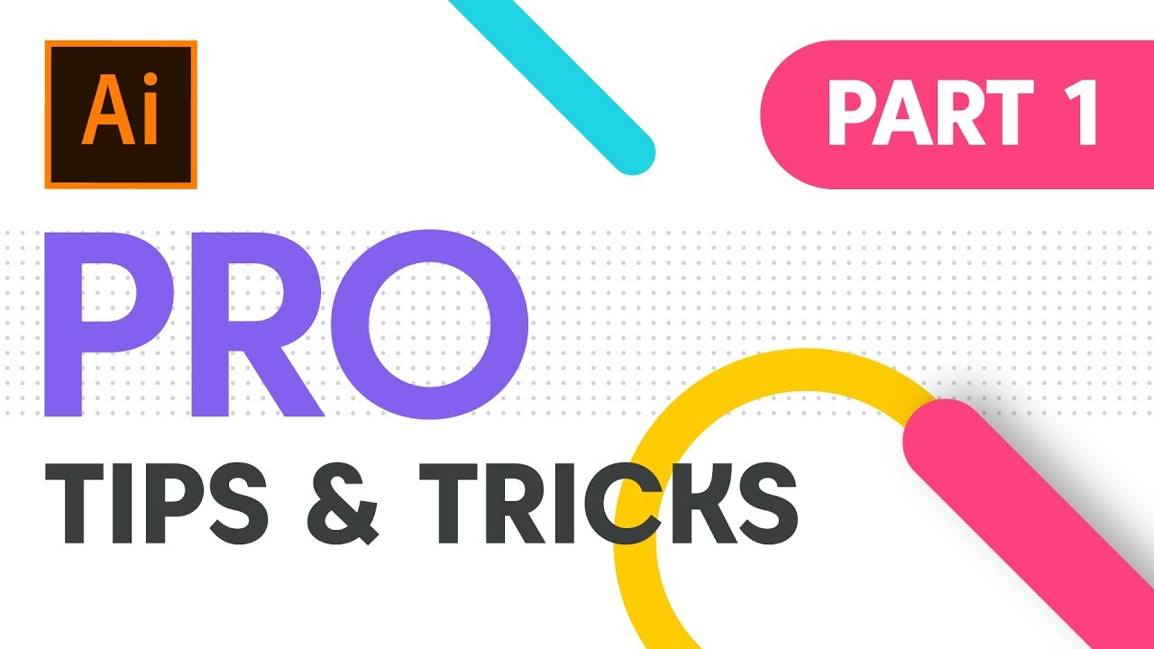 Illustrator Tips and Tricks cc 2018 - YouTube