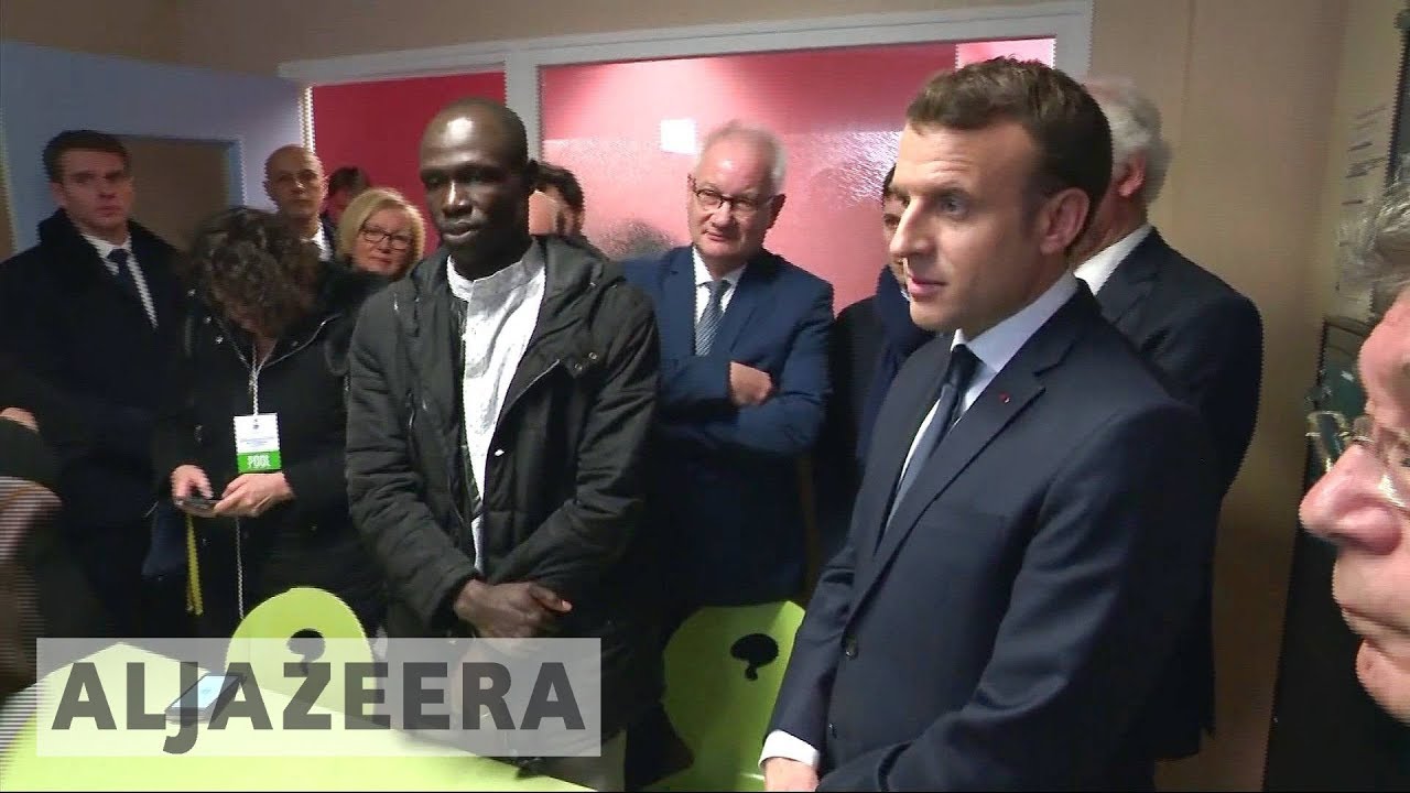 🇫🇷 ماكرون يتعهد بتشديد سياسات الهجرة في كاليه