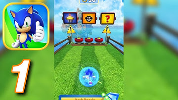 Sonic Dash+ - Gameplay Walkthrough Part 1 - Tutorial (iOS)