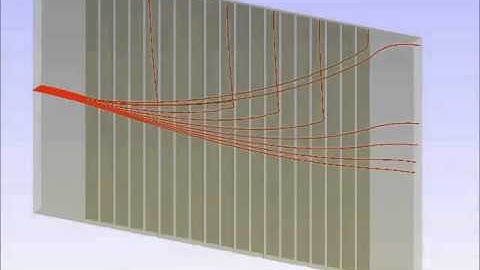 Filter loading streamlines with OpenFOAM