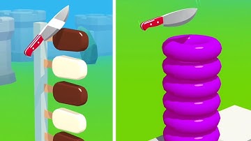 Slice It All Game! Super Satisfying & Relaxing ASMR Slicing Video NEW UPDATE