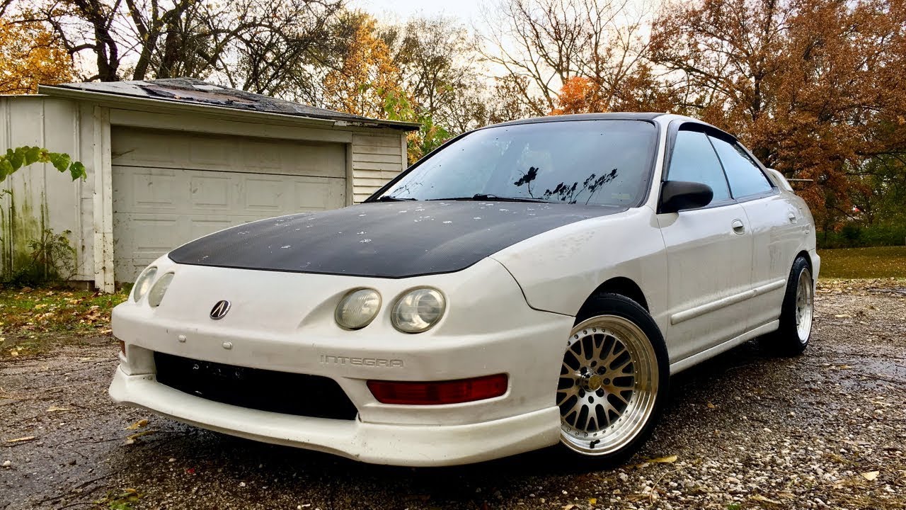 Acura Integra GSR Mods begin, NEW Wheels and suspension! YouTube