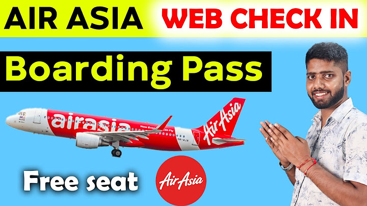 Airasia check in online ไม ม boarding pass