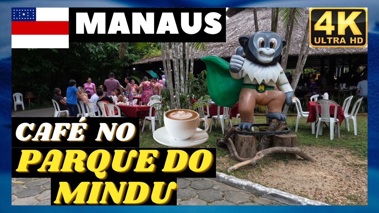 CAFÉ DA MANHÃ no PARQUE DO MINDU- Manaus- GoPro Hero 10- 4K