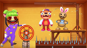 Angela Horror Vs Gallows | Kick The Buddy Android Gameplay Walkthrough ( Android/IOS )