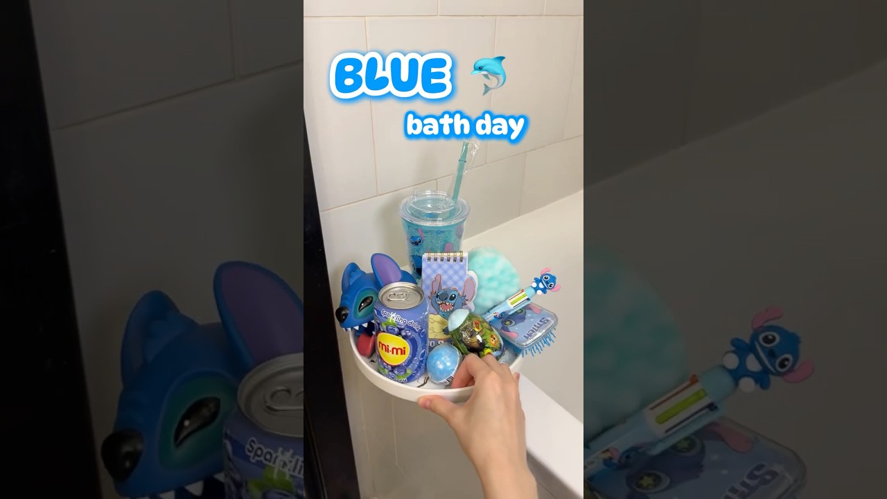 Blue bath 💙What’s next? 😎 