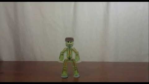 Stikbot Animation Test: 24 frames per second