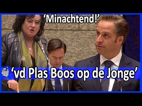Caroline vd Plas boos op Rutte & de Jonge 'Minachting' na 'triple B' Debat Coronavirus Tweede Kamer