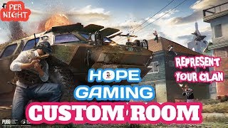 PUBG MOBILE CUSTOM ROOM | TOP SQUAD~ HARDY, TEAMINX, COD, RUSH, END, UT, TRJ, CIAO, COPS, KO, FLASH