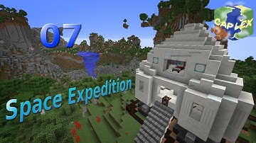 Space Expedition 07 - Jungle ruins and the fishy library ~ Minecraft Survival Map LP/Guide