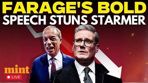 Farage Speech Live | Nigel Farage’s BOLD Statement STUNS Keir Starmer | UK Election | Immigration