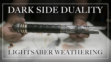 Weathering lightsaber