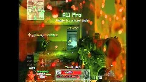 Call Of Duty Mw2: Double Headshot Noscope