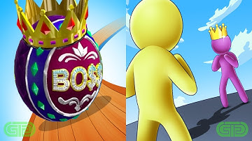 Going Balls Vs Giant Rush Android iOS Mobile Gameplay Walkthrough