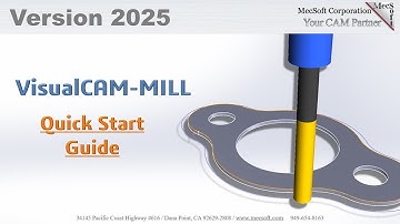 VisualCAD/CAM 2025: Milling Quick Start