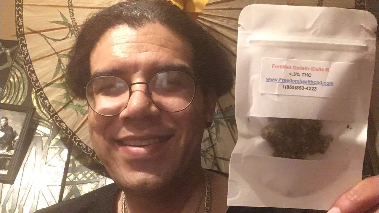 Delta 8 THC Goliath Hemp Flower from Freedom Health CBD review … is it what it’s cracked up to be?
