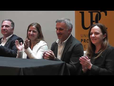 Discurso del Intendente Mauro Daniele en el acto de transferencia del Nivel Superior del DVS a laUPC