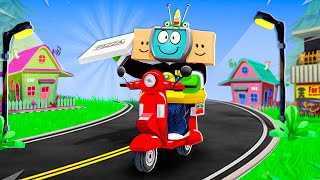 DELIVERING PIZZA IN ROBLOX! NEW JOB AT PIZZA PLACE! screenshot 2