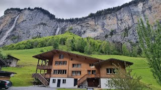 VLOG. DAY 10. staying in the magical lauterbrennen plus visited the surrounding Hill area wengen