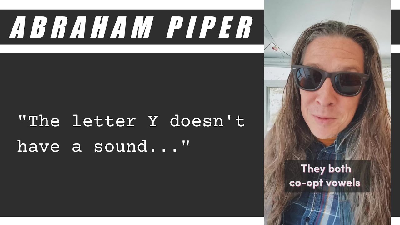 The letter Y doesn't have a sound - YouTube