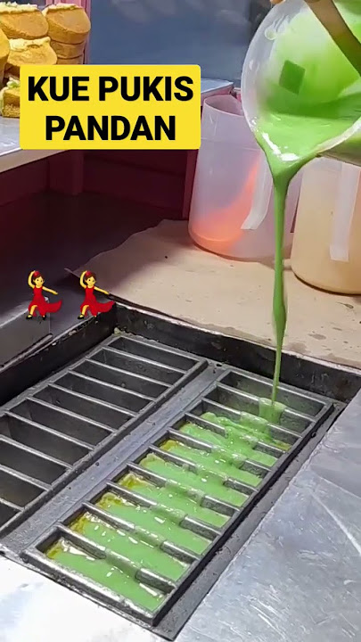 PUKIS PANDAN - Serra adinda #shorts #short #youtubeshorts #jajanan #videoshort #kue #jajan #cake