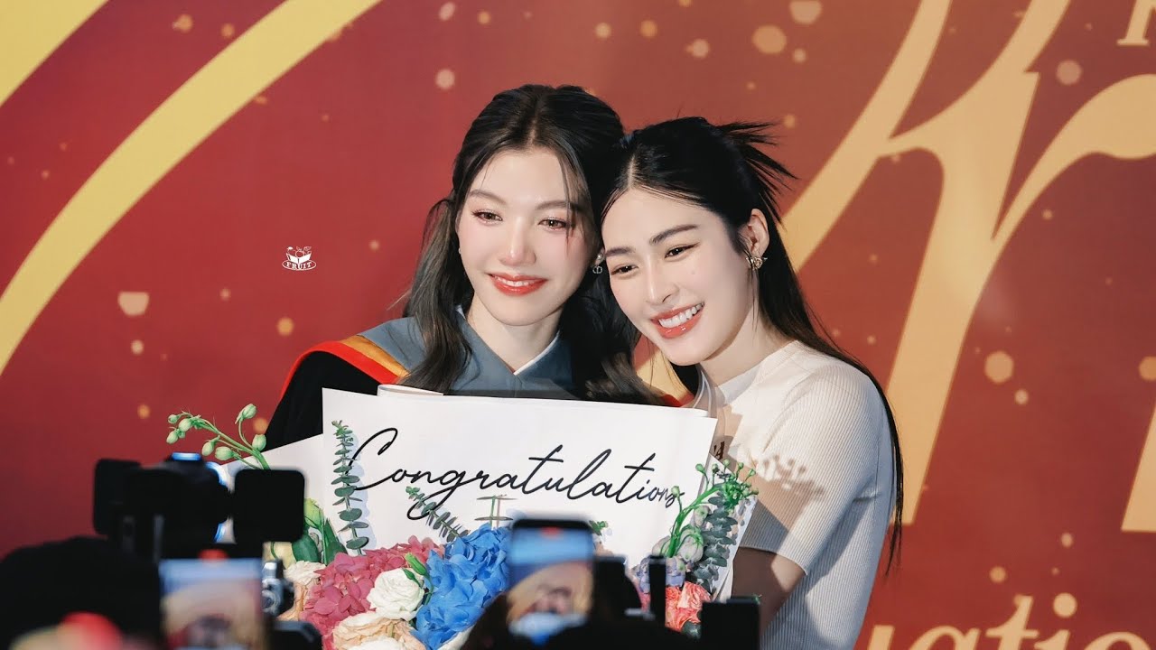 Proud of Orm. Lingling surprised Orm on her Graduation. - YouTube