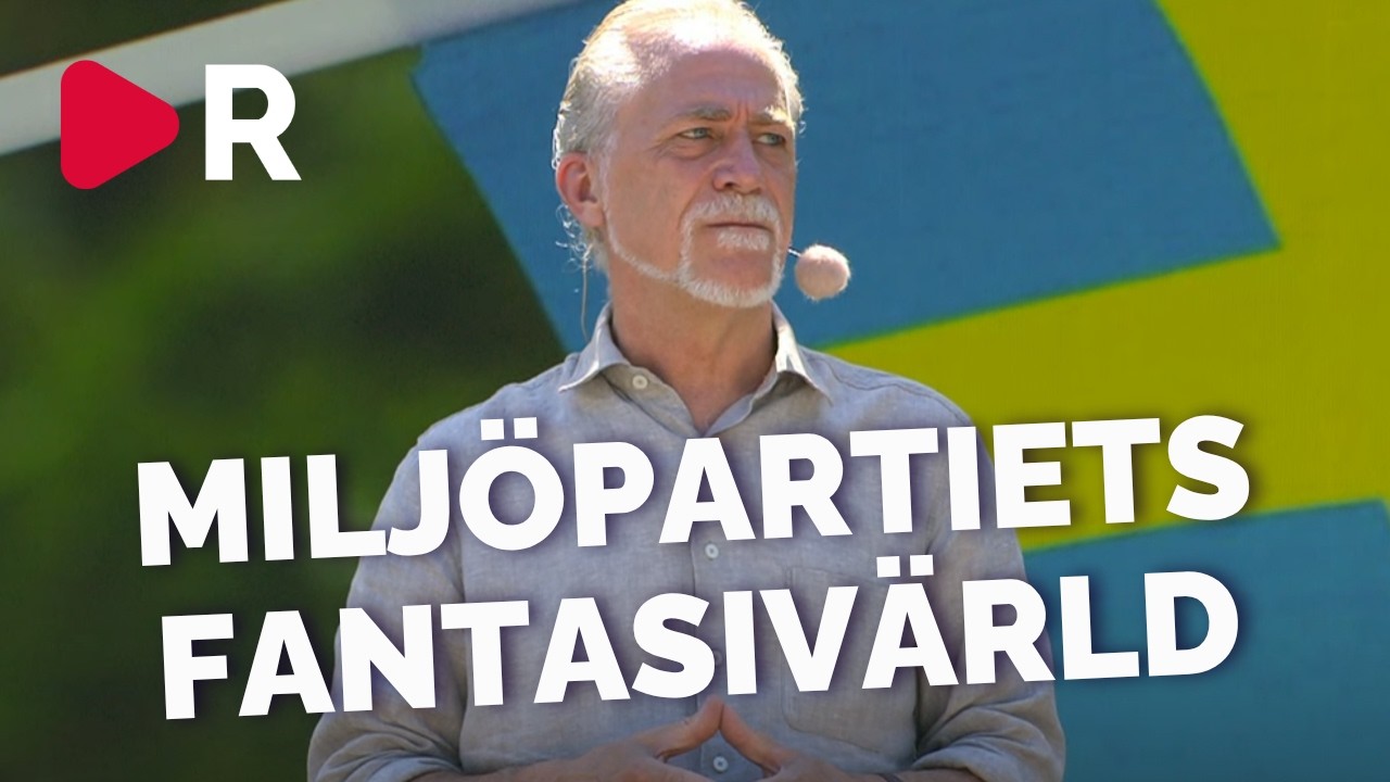 Riks Live: Daniel Helldéns (MP) Almedalstal 2026-06-25 13:22