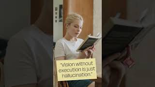 Vision without execution is just hallucination || Q.20 || #short #shorts  #quotes Wealth