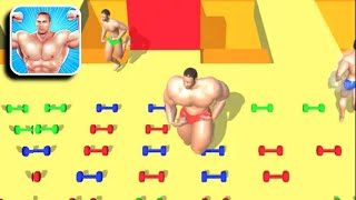 Muscle Race 3D 💪💪💪 Max Level - All Levels Gameplay (iOS & Android) Walkthrough Part 1 screenshot 4
