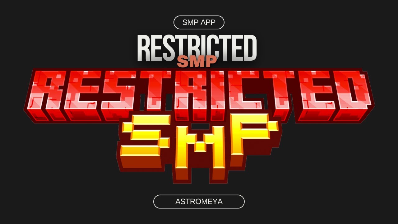 Smp App Restricted SMP APP - YouTube