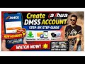 🚀 How To Create DMSS Account Easily | Dahua CCTV Mobile Setup 📷
