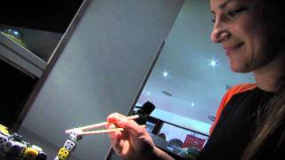 Celebrity GWR Day 2011 : Yo! Sushi attempts to break the chopstick dice-stacking record! Wealth