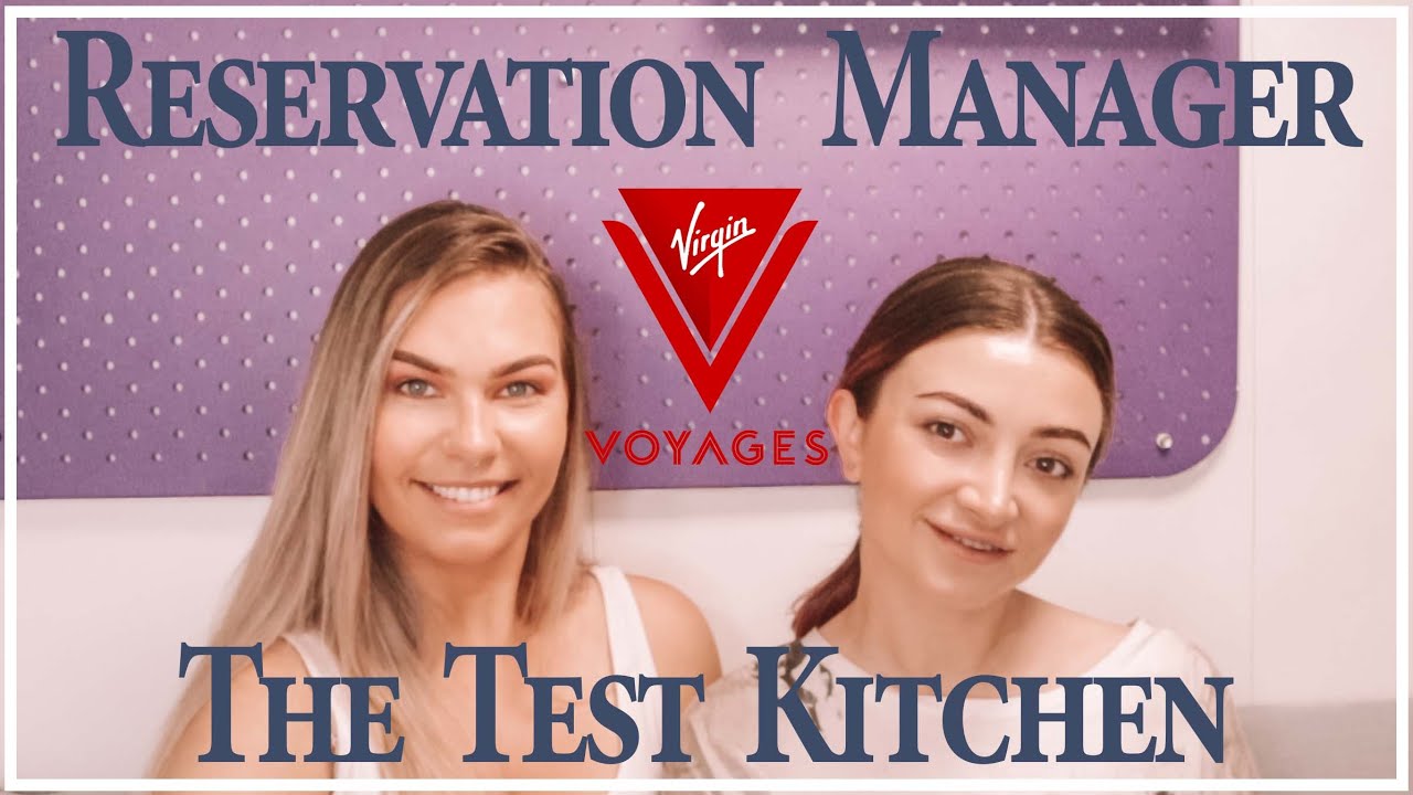 Test Kitchen Server Interview on Virgin Voyages cruise ship, The Valiant Lady.
