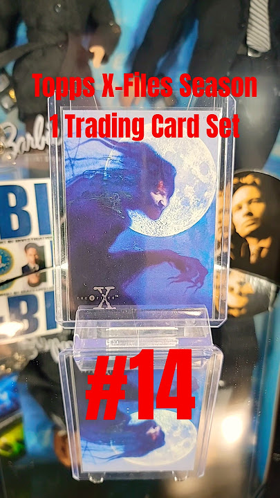 Topps X-Files Season 1 Trading Card Set #14 #iwanttobelieve #rarecard #mulder #scully #xfiles #90s