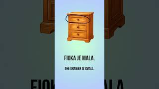 Learn Serbian ★ Fioka - Drawer