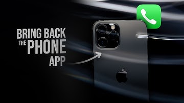 How to Bring Back the Missing Phone Icon on iPhone (tutorial)
