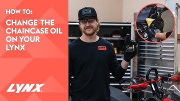 How to Change the Chaincase Oil on Your Snowmobile | Lynx
