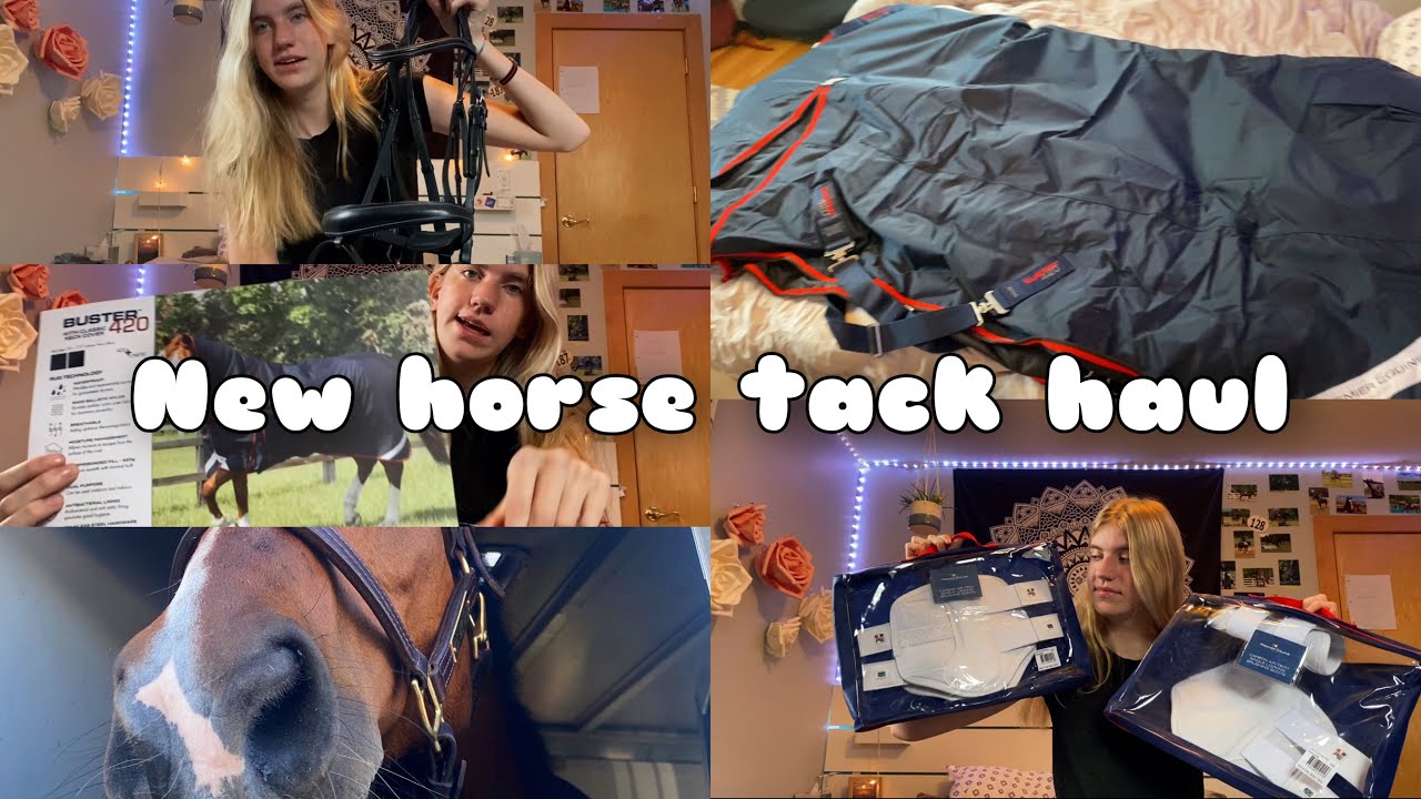 New horse TACK HAUL YouTube